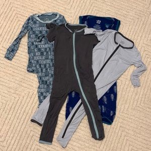 Kickee Pants PJs and Coveralls (price includes all 4)